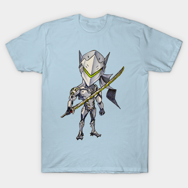 overwatch genji t shirt